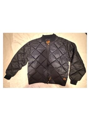 GAP Men’s Quilted Bomber Jacket - Black